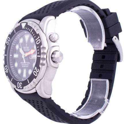 Ratio FreeDiver Helium-Safe 1000M Sapphire Automatic 1068HA90-34VA-BLK Men's Watch