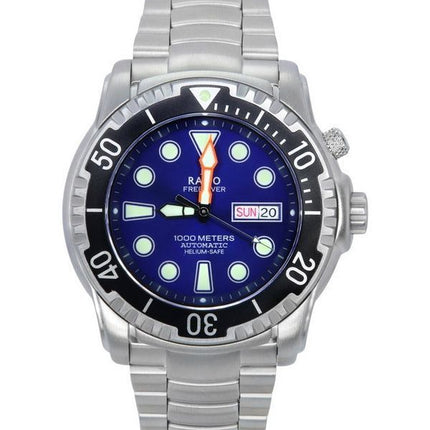 Ratio FreeDiver Helium-Safe 1000M Sapphire Automatic 1068HA96-34VA-BLU Men's Watch