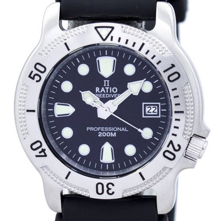 Ratio FreeDiver Professional 200M Sapphire Quartz 22AD202 Men's Watch