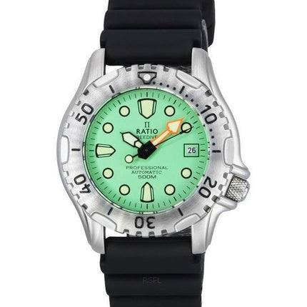 Ratio FreeDiver Professional 500M Sapphire Mint Green Dial Automatic 32GS202A-MGRN Men's Watch