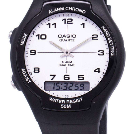 Casio Analog Digital Dual Time AW-90H-7BVDF AW90H-7BVDF Men's Watch