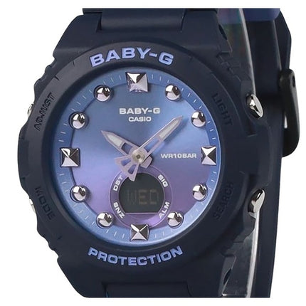 Casio Baby-G Analog Digital Resin Strap Violet Dial Quartz BGA-320-2A 100M Women's Watch