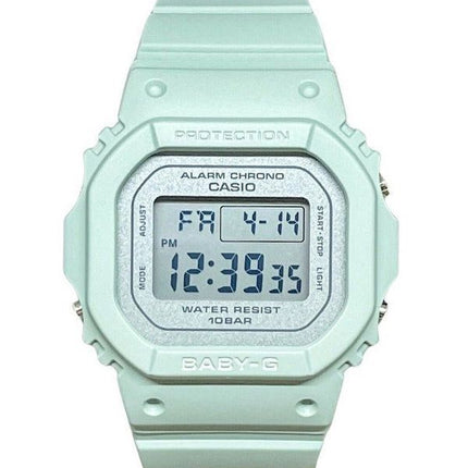 Casio Baby-G Digital Green Resin Strap Quartz BGD-565SC-3 100M Women's Watch