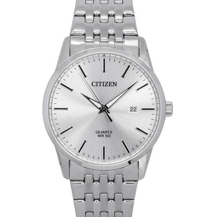 Citizen Stainless Steel Bracelet Silver Dial Quartz BI5000-87A Mens Watch