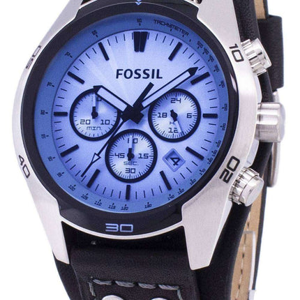 Fossil Coachman Chronograph Black Leather CH2564 Men's Watch