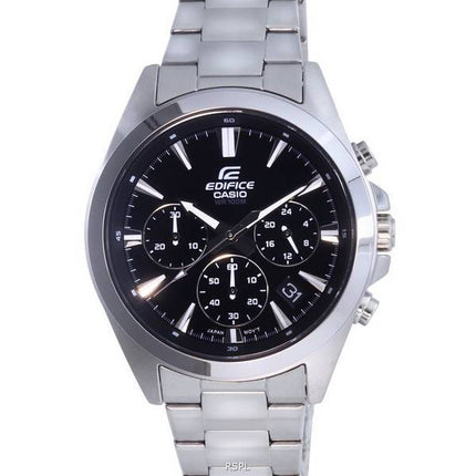 Casio Edifice Chronograph Analog Stainless Steel Quartz EFV-630D-1AV EFV630D-1 100M Mens Watch