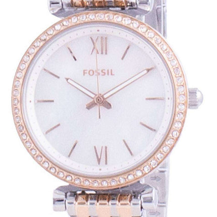 Fossil Carlie Mini Diamond Accents Quartz ES4649 Womens Watch