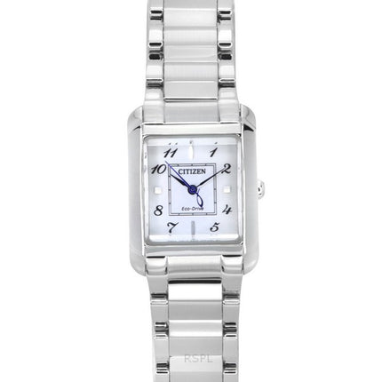 Citizen L Eco-Drive Stainless Steel Mother of Pearl Dial EW5600-87D Women's Watch