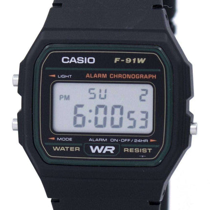 Casio Classic Sports Chronograph Alarm F-91W-3SDG F91W-3SDG Men's Watch