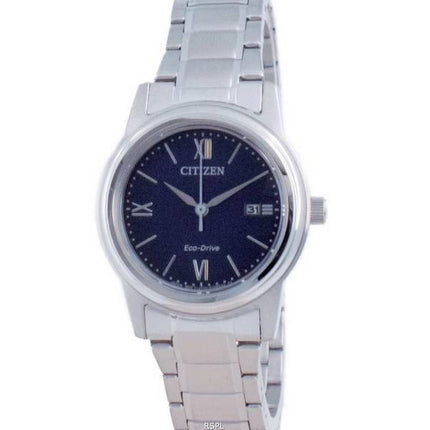 Citizen Classic Blue Dial Stainless Steel Eco-Drive FE1220-89L 100M Womens Watch