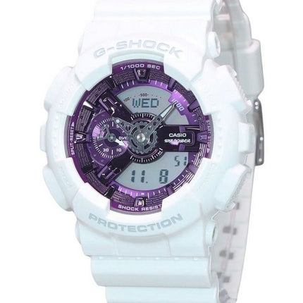 Casio G-Shock Seasonal Collection 2023 Analog Digital Purple Dial Quartz GA-110WS-7A 200M Mens Watch