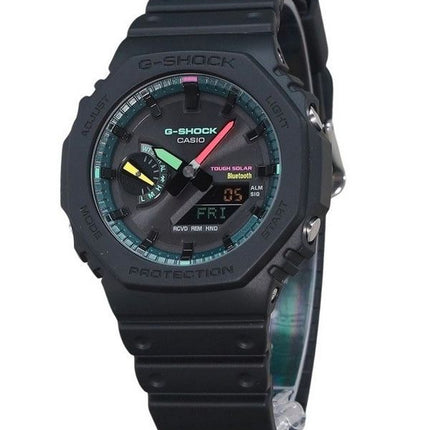 Casio G-Shock Analog Digital Smartphone Link Multi Fluorescent Accents Series Tough Solar GA-B2100MF-1A 200M Men's Watch