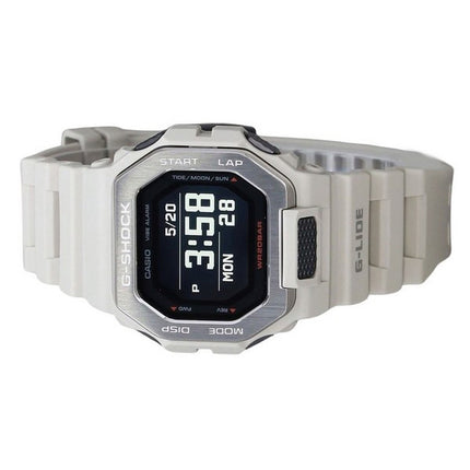 Casio G-Shock G-Lide Digital Smartphone Link Grey Resin Strap Quartz GBX-100-8 200M Men's Watch