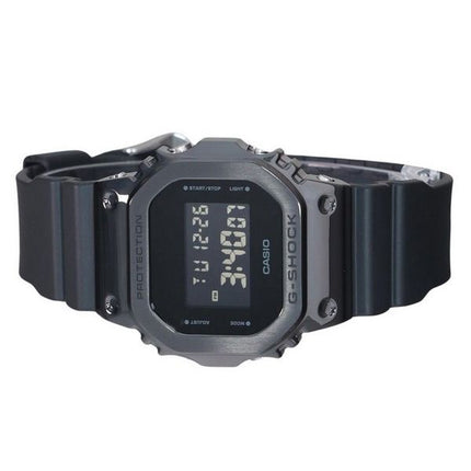 Casio G-Shock Digital Metal Bezel Resin Strap Quartz GM-5600UB-1 200M Men's Watch