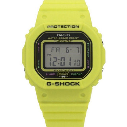 Casio G-Shock Energy Pack Series Digital Yellow Bio Based Resin Strap Quartz GMD-S5600EP-9 200M Women's Watch