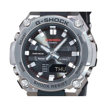 Casio G-Shock G-Steel Analog Digital Smartphone Link Bluetooth Black Dial Solar GST-B600-1A 200M Men's Watch