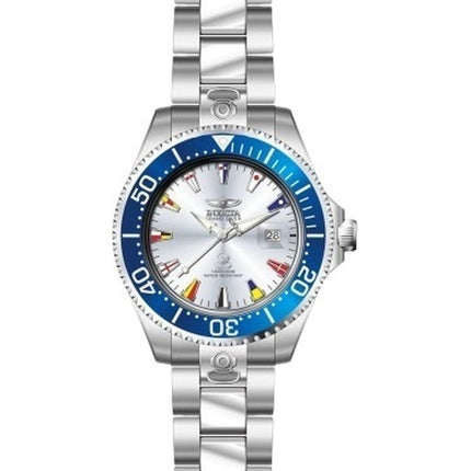 Invicta Grand Pro Diver Stainless Steel Silver Dial Automatic Diver's 21324 300M Men's watch