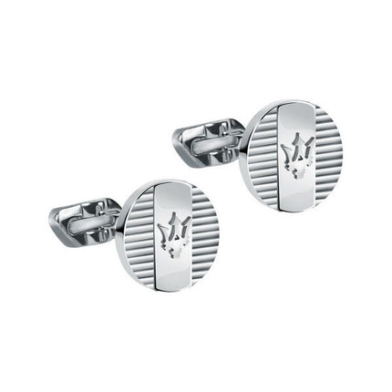 Maserati Jewels Stainless Steel Cufflinks JM121ATK13 For Men