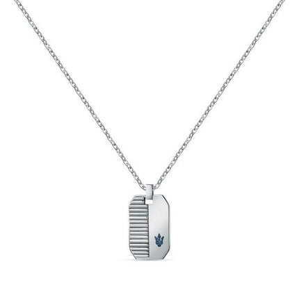 Maserati Jewels Stainless Steel Necklace With Charm JM222AVD02 For Men