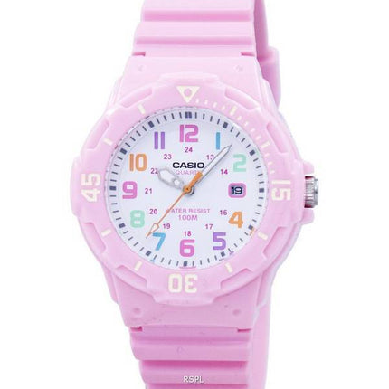 Casio Pink Resin Strap LRW-200H-4B2VDF LRW200H-4B2VDF Women's Watch