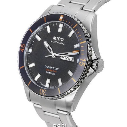 Mido Ocean Star 200 Anthracite Dial Automatic Diver's M026.430.44.061.00 M0264304406100 200M Men's Watch