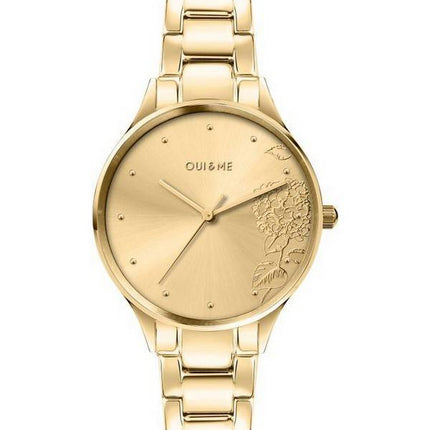 Oui  Me Petite Bichette Gold Tone Stainless Steel Quartz ME010218 Womens Watch