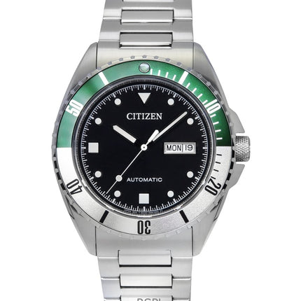 Citizen Sport Stainless Steel Black Dial Automatic NH7531-50E 100M Men's Watch