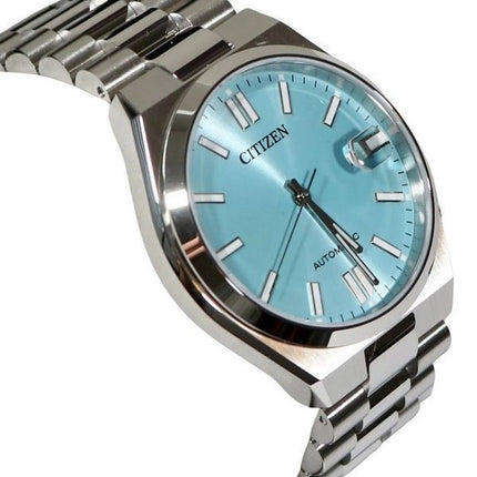 Citizen Tsuyosa Stainless Steel Ice Blue Dial Automatic NJ0151-88M 100M Mens Watch