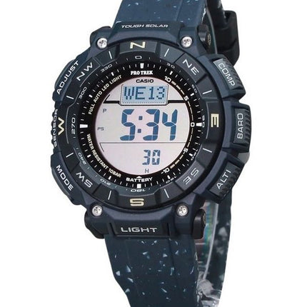 Casio ProTrek Climber Line Digital Blue Silicon Strap Tough Solar PRG-340SC-2 100M Men's Watch