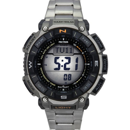 Casio ProTrek Digital Bio Based Resin Tough Solar PRG-340T-7 100M Men's Watch