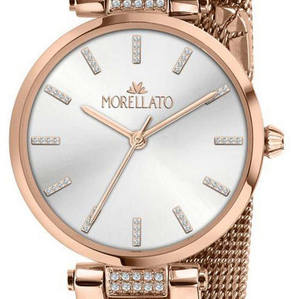 Morellato Shine Rose Gold Tone Stainless Steel Quartz R0153162504 Womens Watch