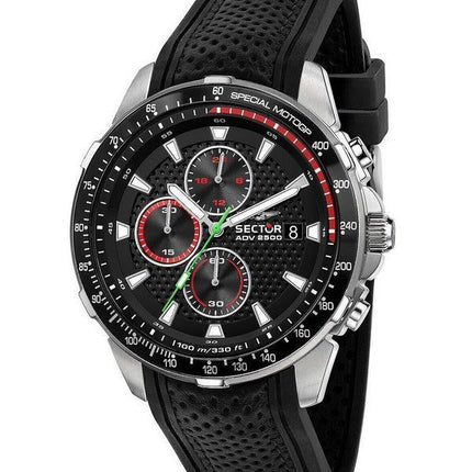 Sector ADV2500 Special MotoGP Chronograph Black Dial Quartz R3271643003 100M Mens Watch