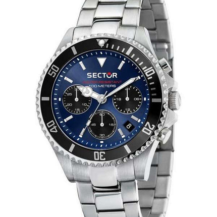 Sector 230 Chronograph Blue Dial Stainless Steel Quartz R3273661027 100M Men's Watch