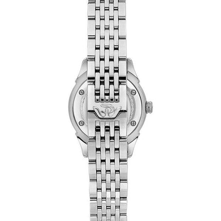 Philip Watch Roma Stainless Steel White Dial Quartz R8253217506 Womens Watch With Extra Strap