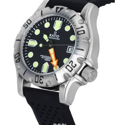 Ratio FreeDiver Professional Sapphire Black Dial Automatic RTF009 500M Men's Watch