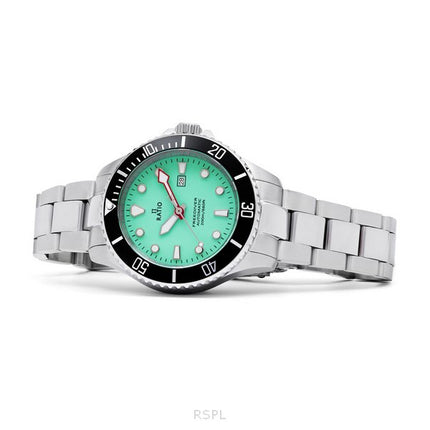 Ratio FreeDiver Sapphire Stainless Steel Green Dial Automatic RTFL835 200M Women's Watch