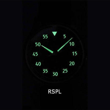 Ratio Skysurfer Pilot Black Sunray Dial Leather Automatic RTS321 200M Mens Watch