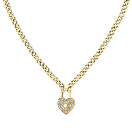 Morellato Abbraccio Gold Tone Stainless Steel Necklace SABG25 For Women