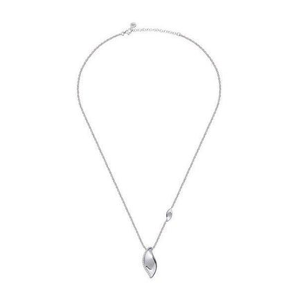 Morellato Foglia 925 Silver Necklace SAKH34 For Women