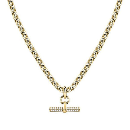 Morellato Abbraccio Gold Tone Stainless Steel Necklace SAUC02 For Women