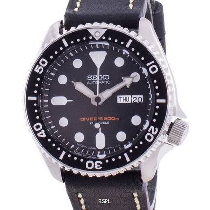 Seiko Automatic Diver's Black Dial SKX007J1-var-LS16 200M Men's Watch