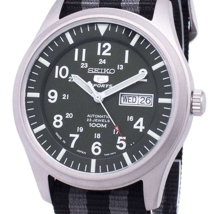 Seiko 5 Sports Automatic Japan Made Nato Strap SNZG09J1-NATO1 Men's Watch