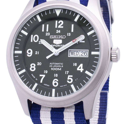 Seiko 5 Sports Automatic Japan Made Nato Strap SNZG09J1-NATO2 Men's Watch