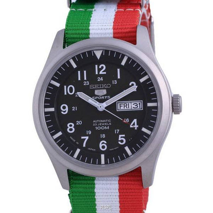 Seiko 5 Sports Automatic Japan Made SNZG09J1-var-NATO23 100M Mens Watch