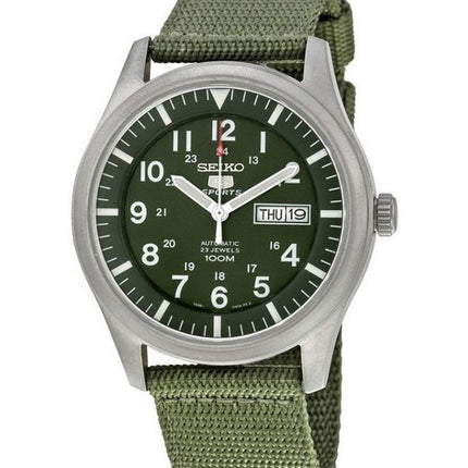 Seiko 5 Military Automatic Sports SNZG09 SNZG09K1 SNZG09K Men's Watch