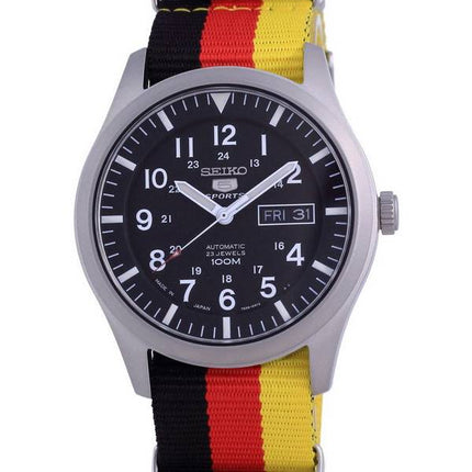 Seiko 5 Sports Automatic Polyester SNZG15J1-var-NATO26 100M Mens Watch