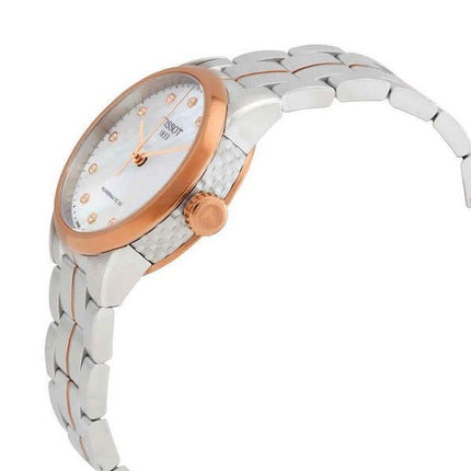 Tissot Luxury Lady Powermatic 80 Diamond Accents Automatic T086.207.22.116.00 T0862072211600 Womens Watch