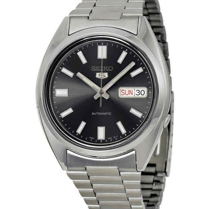 Refurbished Seiko 5 Stainless Steel Black Dial Automatic SNXS79K1 Men's Watch