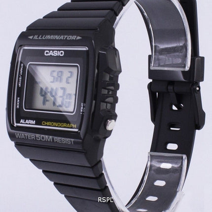 Casio Digital Alarm Chronograph W-215H-1AVDF W-215H-1AV Unisex Watch