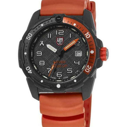 Luminox Bear Grylls Survival Never Give Up Limited Edition Black Dial Quartz Diver's XB.3729.NGU 200M Men's Watch